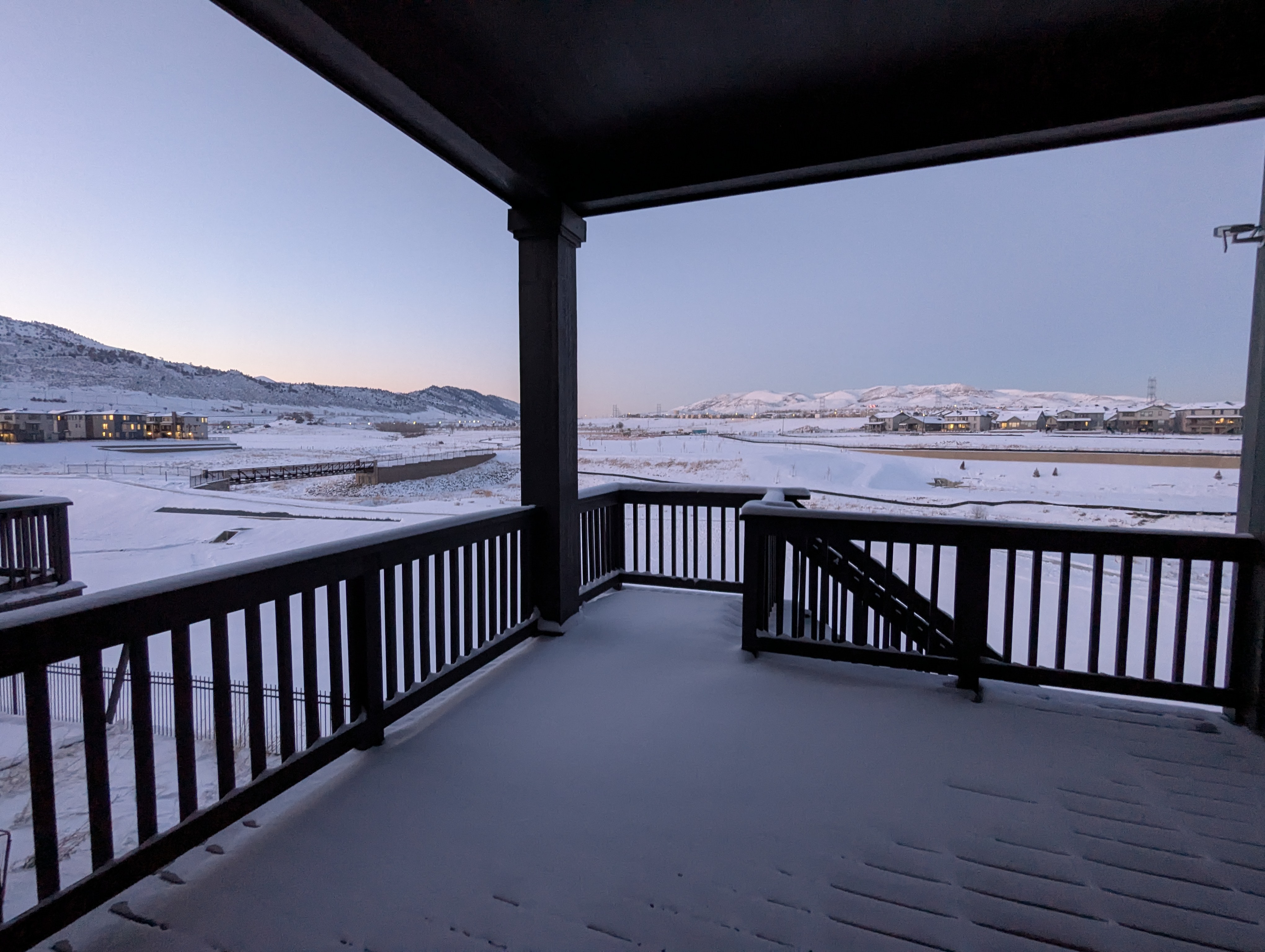 Snow, Morrison, Colorado
